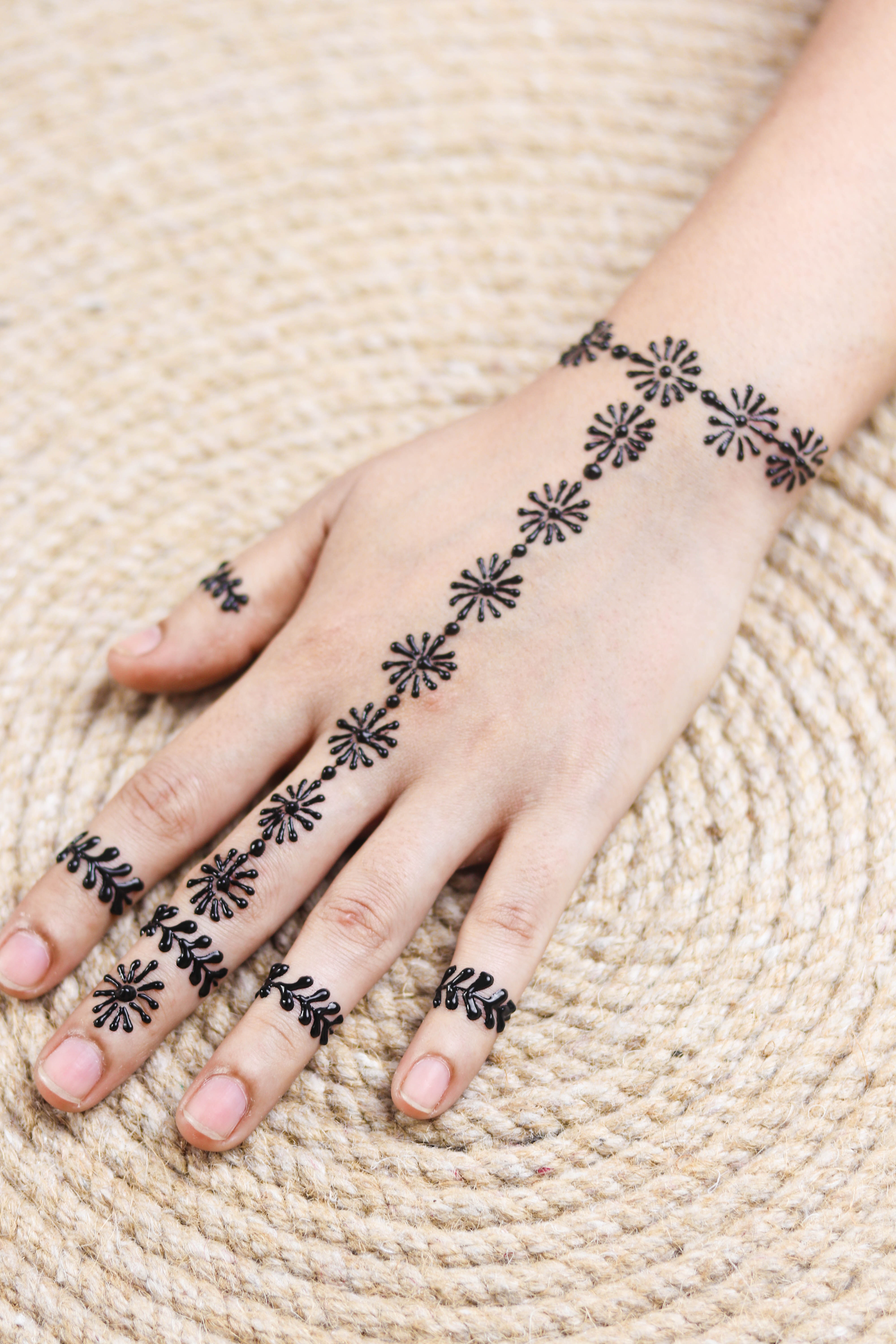 Tatuaże z henny-mehendi